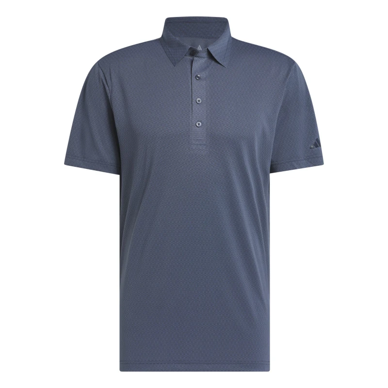 Image of adidas Trainer Short Sleeve Performance Polo Shirt Collegiate Navy male S