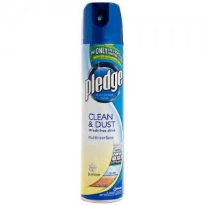 Image of Pledge Clean and Dust Jasmine Multi Surface Polish - 300ml