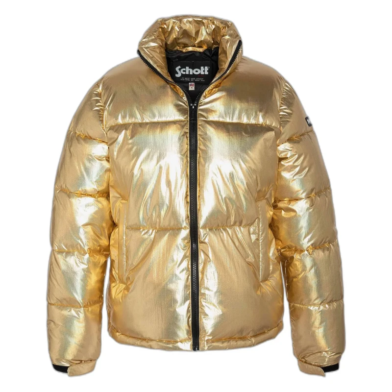 Image of Schott short light jacket Schott Belstarmetw Blanc Female M