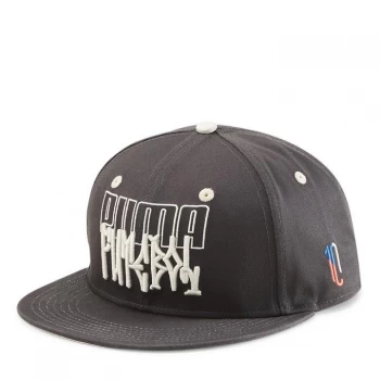 Puma JR Flat Brim Cap - Ebony