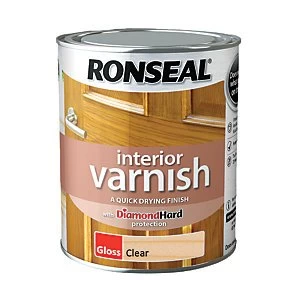 image of Ronseal Interior Varnish - Gloss Clear 2.5L