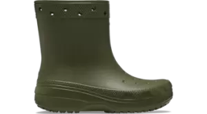 image of Crocs Classic Boot Boots Unisex Army Green W4/M3