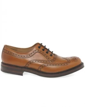 image of Loake Edward Mens Wide Fit Brogues