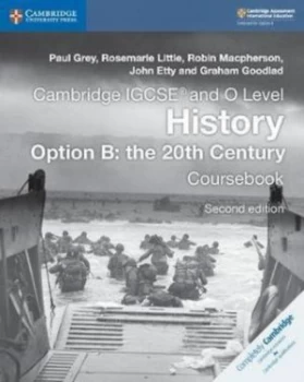 Image of Cambridge IGCSE and O level history Option B by Paul Grey