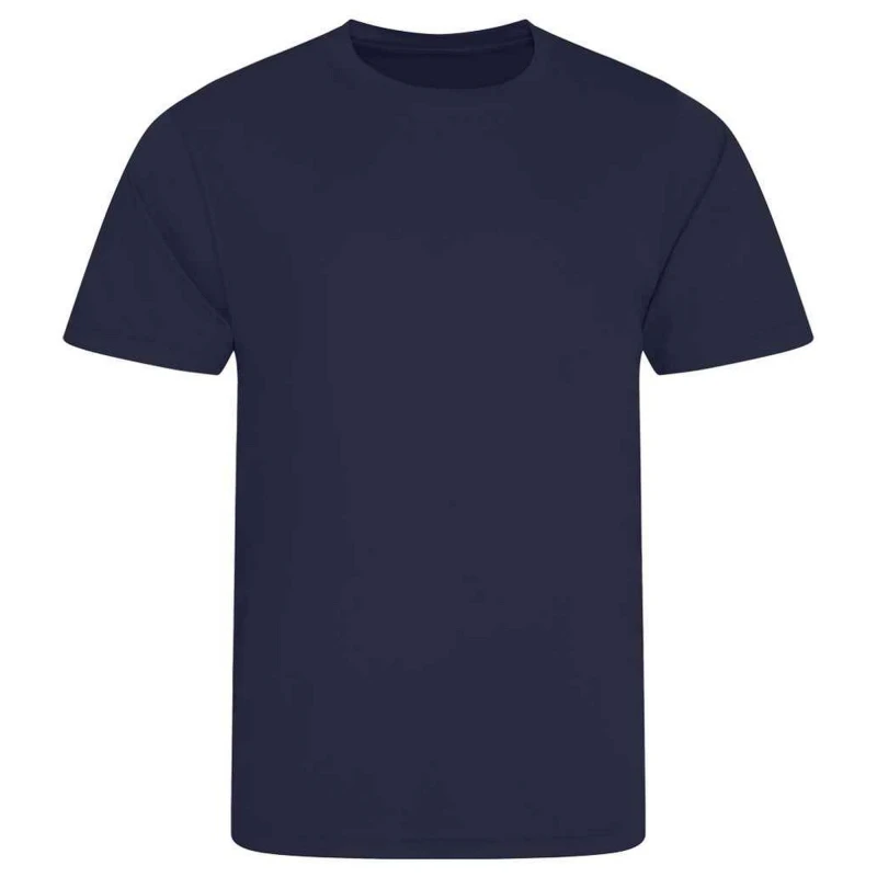 Image of AWDis Cool Mens Smooth T-Shirt in Navy Size: Large Navy Male L
