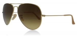 Image of Ray-Ban RB3025 Sunglasses Matte Gold 112/85 55mm