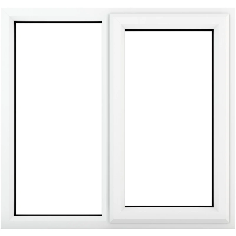Image of Crystal Triple Glazed Window White Rh 1190 X 965Mm Clear 25WHTG1190965