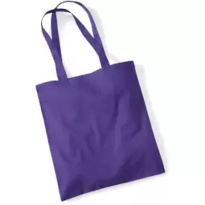 Image of Westford Mill Promo Bag For Life - 10 Litres (One Size) (Purple) - Purple