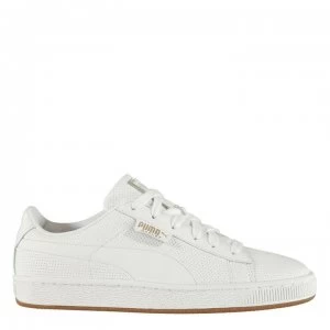 Puma Basket Classic Gum Trainers - White/Gum