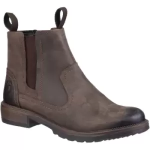 Image of Cotswold Womens Laverton Slip On Leather Chelsea Ankle Boots UK Size 8 (EU 41)