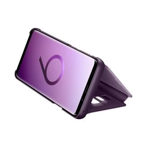 Image of Samsung EF ZG960CVEGWW Galaxy S9 Clear View Standing Cover Purple