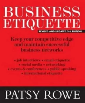 Image of Business Etiquette by Patsy Rowe Book