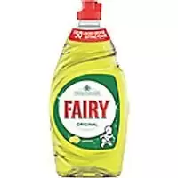 Image of Fairy Washing Up Liquid Lemon Original 383 ml