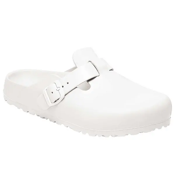 Image of Birkenstock Boston Eva White Womens, Weiß/white