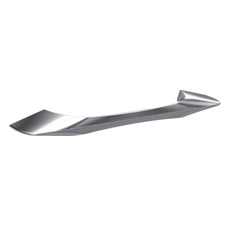 Image of Hudson Reed D Shaped Handle Centres, Contemporary Zamac Built Bathroom Cabinet Furniture Handle In Chrome Finish, 183mm