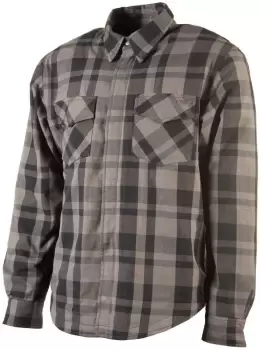 Image of Trilobite Timber 2.0 Motorcycle Shirt, grey, Size XL, grey, Size XL