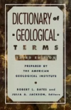 Image of dictionary of geological terms third edition