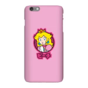 image of Nintendo Super Mario Peach Kanji Phone Case - iPhone 6 Plus - Snap Case - Gloss