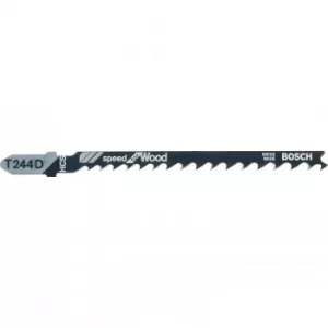 Image of Bosch T244 D Wood Cutting Jigsaw Blades Pack of 100