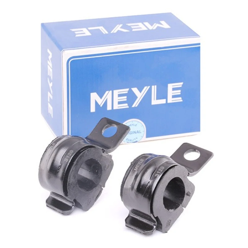 Image of MEYLE 100 411 0034/S Stabilizer Bushes Original Quality, Front Axle Right Anti-roll Bar Bush Kit (1334)