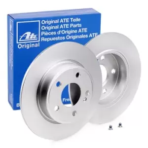 Image of ATE Brake disc 24.0109-0173.1 Brake rotor,Brake discs MERCEDES-BENZ,A-Klasse (W176),B-Klasse (W246, W242)