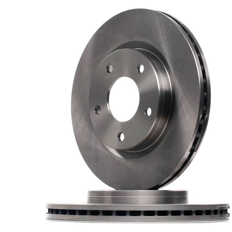 Image of STARK SKBD-0022994 Brake disc Front Axle, Vented, Cast Iron, Uncoated, Untreated, without bolts/screws Cast Iron Brake Disc (82)