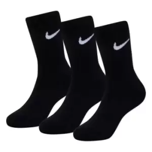 Image of Nike Pack Dri-Fit Crew Socks - Black