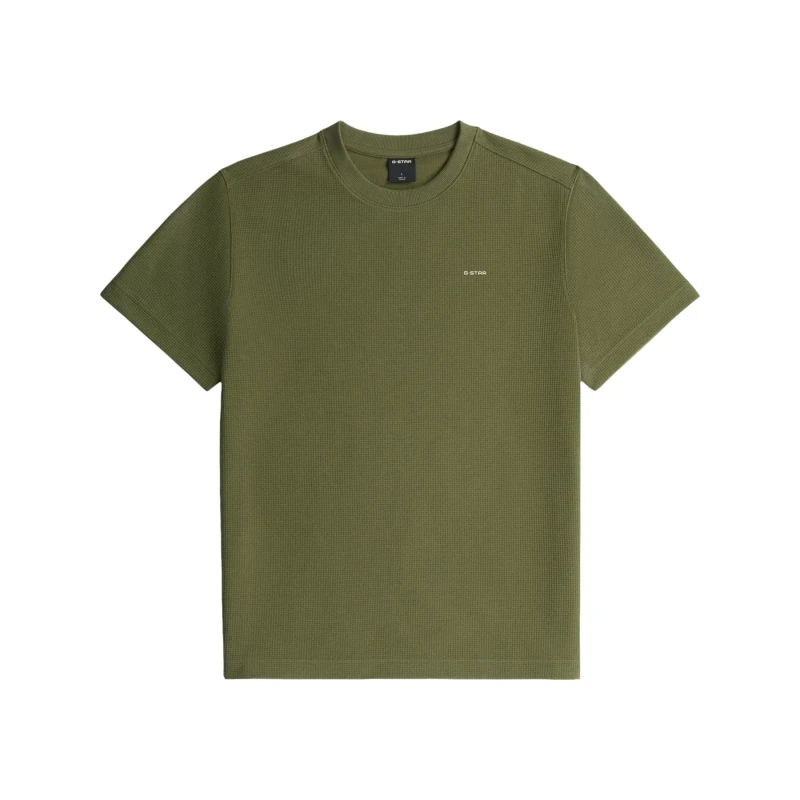 Image of G-Star Structured T-Shirt G-Star True Vert Male S