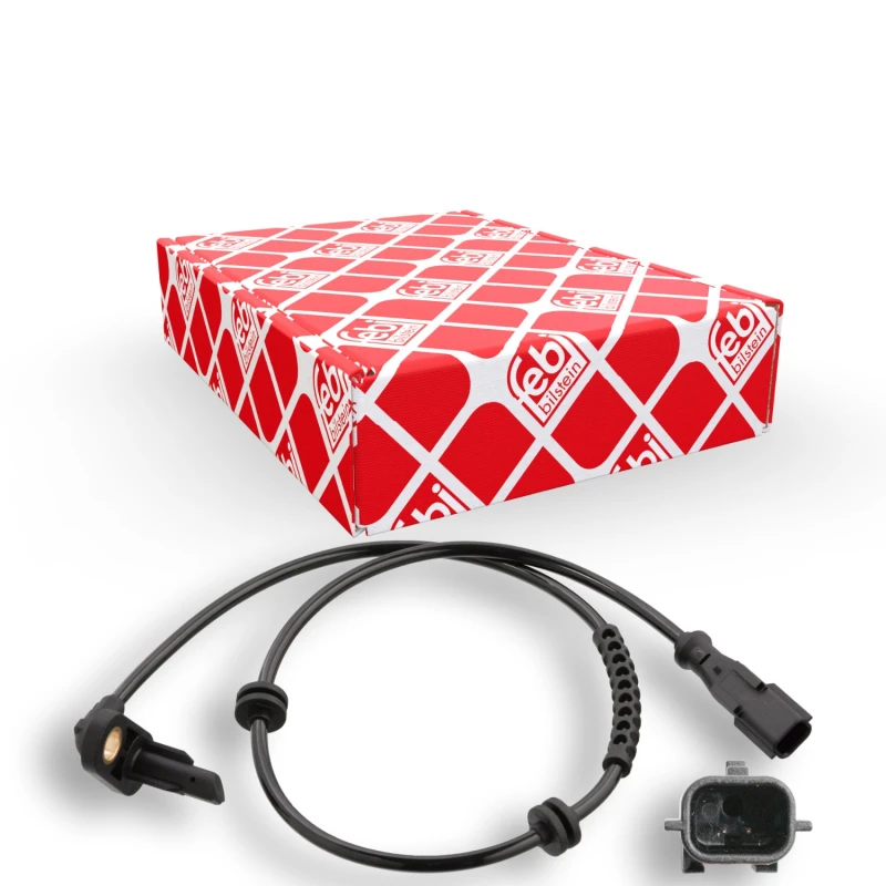 Image of FEBI BILSTEIN 106082 ABS Sensor Rear Axle Left Sensor,wheel speed (412)