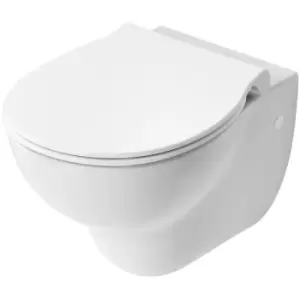 image of Contour 21 Plus Wall Hung Toilet 525mm Projection - Excluding Seat - Armitage Shanks