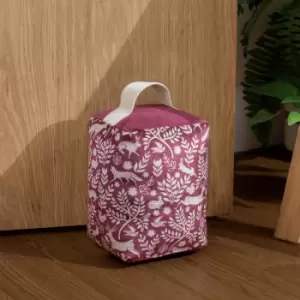 Image of Skandi Woodland Door Stop Berry