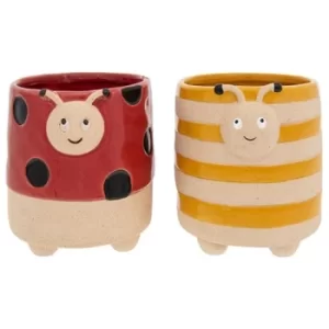 Image of Pot Pals Bugs Planter Medium