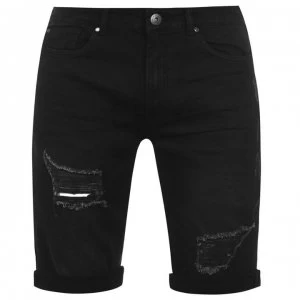 Image of Firetrap Stretch Shorts Mens - Black