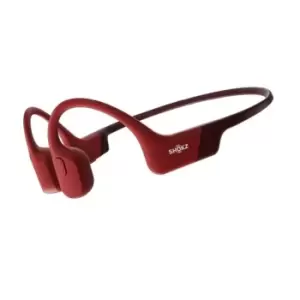 image of Aftershokz OPENRUN Headset Wireless Neck-band Sports Bluetooth Red