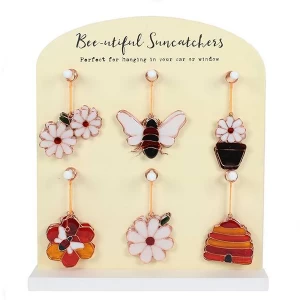 image of A Bee-utiful Mini Suncatcher Pack Of 24