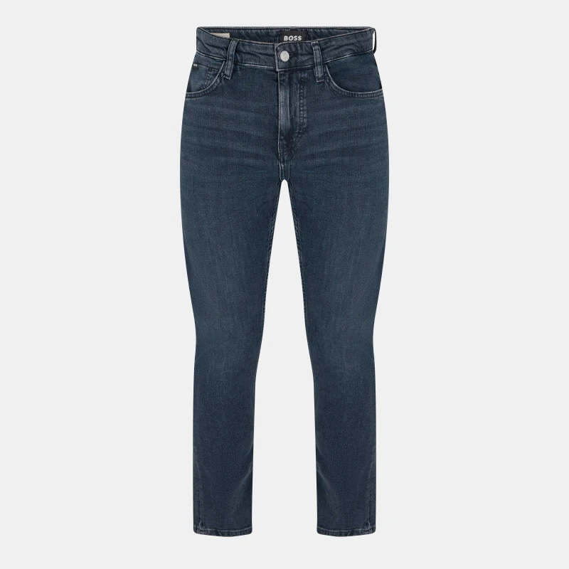 Image of Boss Mens H Delaware Slim Fit Jeans Dark Blue male 30W R