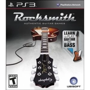 image of Rocksmith Guitar and Bass Game with Real Tone Cable