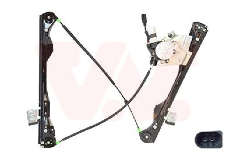 Image of VAN WEZEL Window regulator VAN WEZEL 1858270
