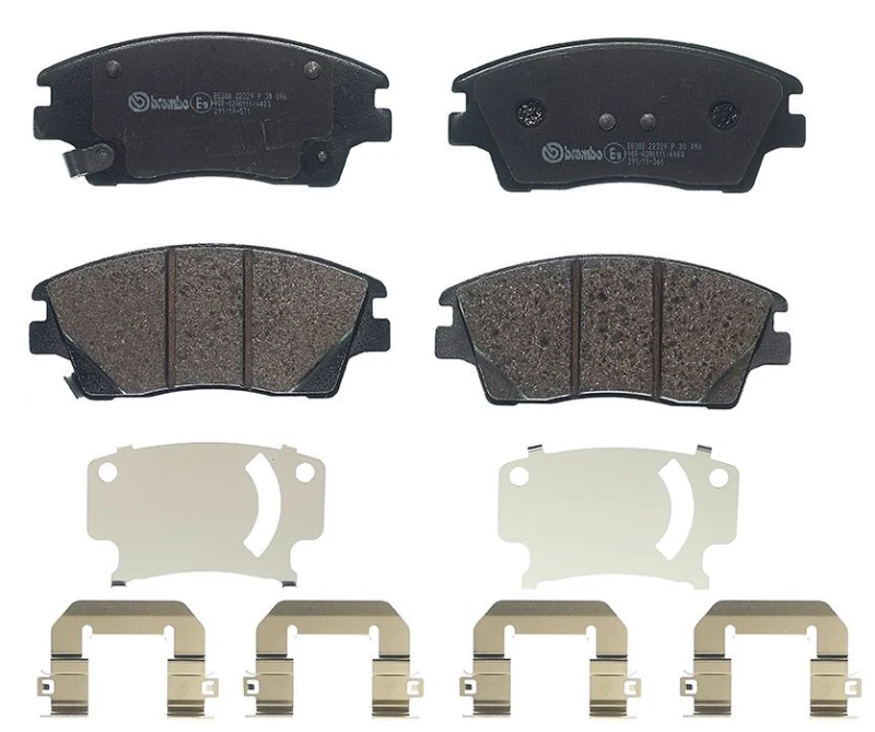Image of BREMBO Brake pad set BREMBO P 30 096