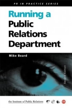 Image of Running a Public Relations Department by Mike Beard Paperback