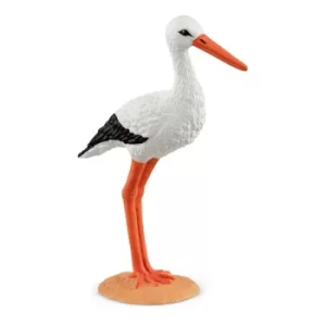 image of SCHLEICH Farm World Stork Toy Figure, 3 to 8 Years, Multi-colour (13936)