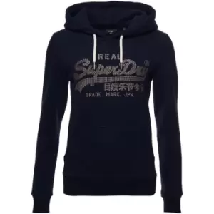 image of Superdry Sparkle Hoodie - Blue