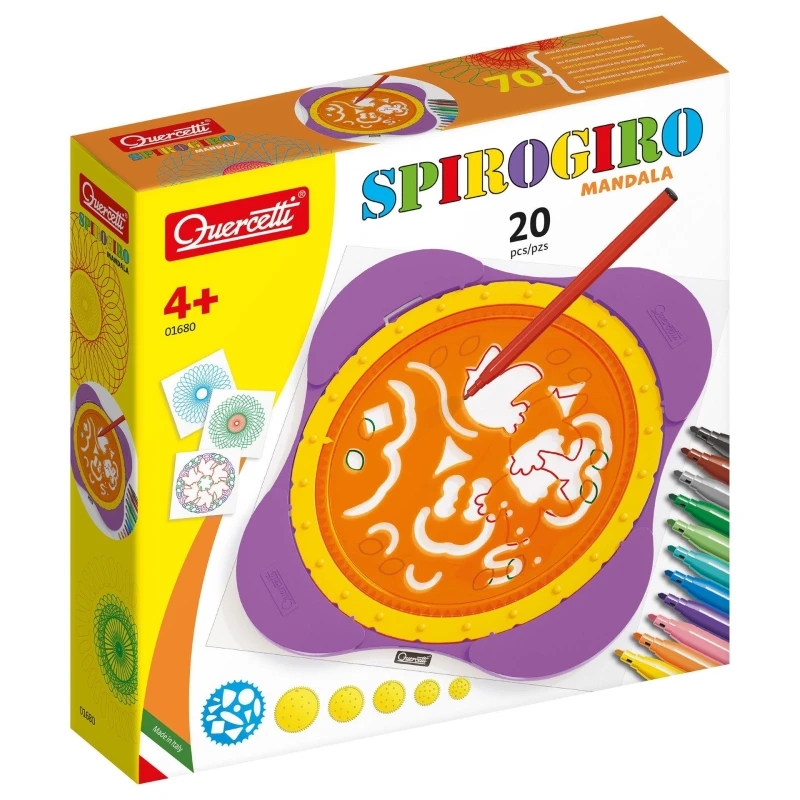 Image of Quercetti Spirogiro Mandala Multi unisex One Size