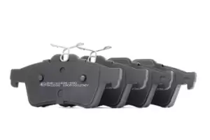 Image of LPR Brake pad set OPEL,FORD,RENAULT 05P1236 425405,1324300,1360254 1360304,1360306,1459016,1566096,1763677,1805813,1809259,2177229,2T142B507BA,4387371
