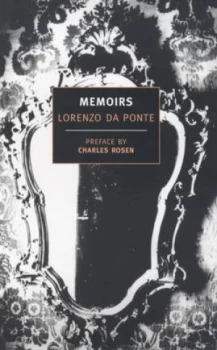 Image of Memoirs by Lorenzo Da Ponte Paperback
