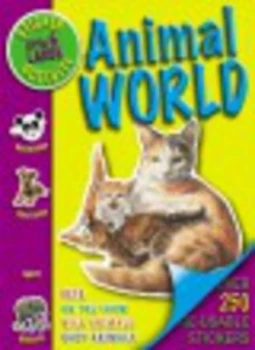 Image of Little and Large Sticker Activity - Animal World by Belinda Gallagher Paperback