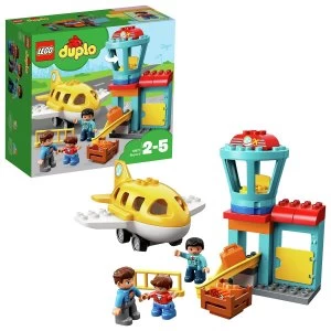 image of LEGO DUPLO My Town Airport and Airplane Toy - 10871