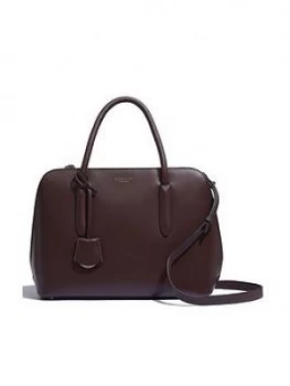 Radley Liverpool Street 2.0 Medium Zip Top Multiway Tote Bag - Mahogany