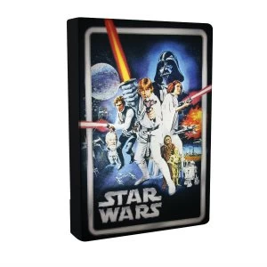 image of Paladone Products Star Wars Luminart Canvas