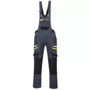 image of Portwest - DX441MGRS - sz S DX4 Work Bib and Brace - Metal Grey - Metal Grey